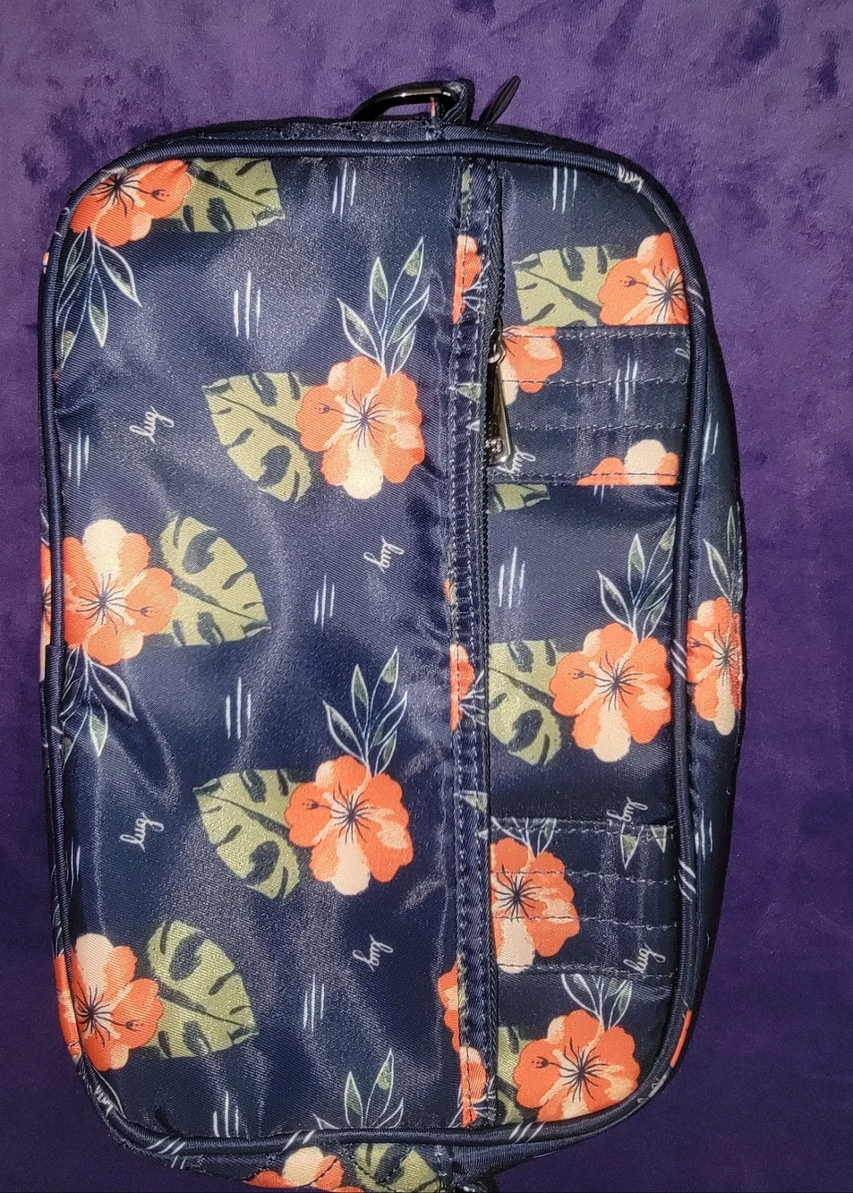 Aloha Navy Lug Carousel Bag - Picture 4 of 8